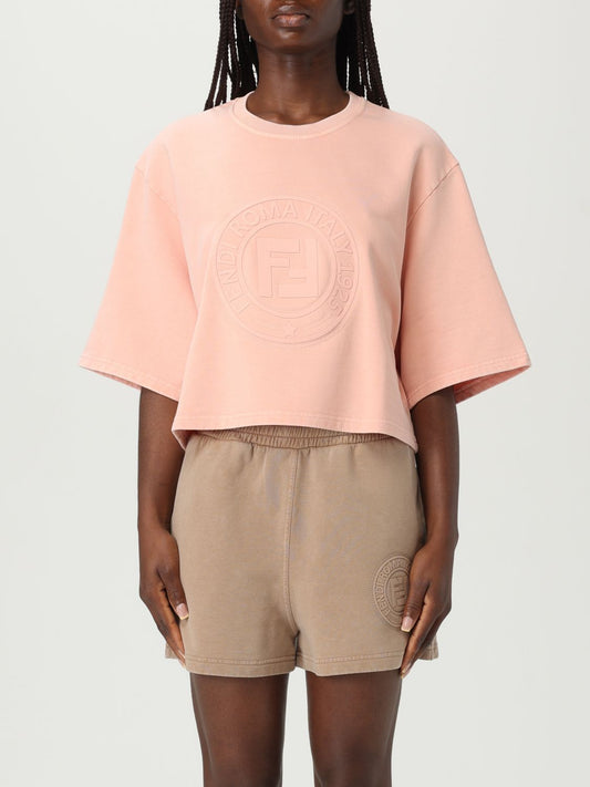 Fendi T Shirt Woman Pink