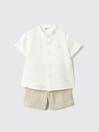 Il Gufo Jumpsuit Kids Beige