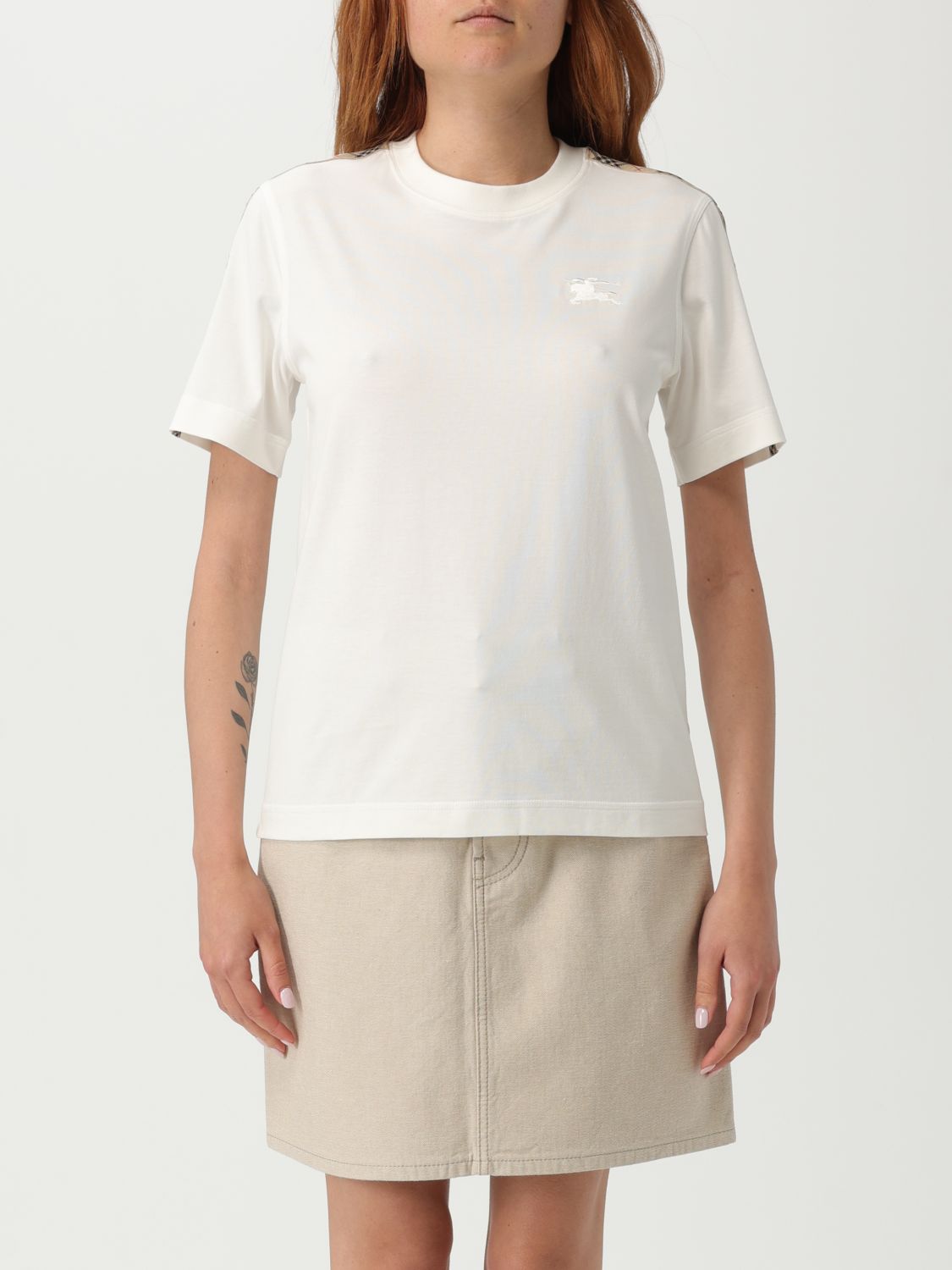 Burberry T Shirt Woman White