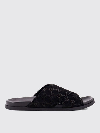 Gucci Sandals Men Black