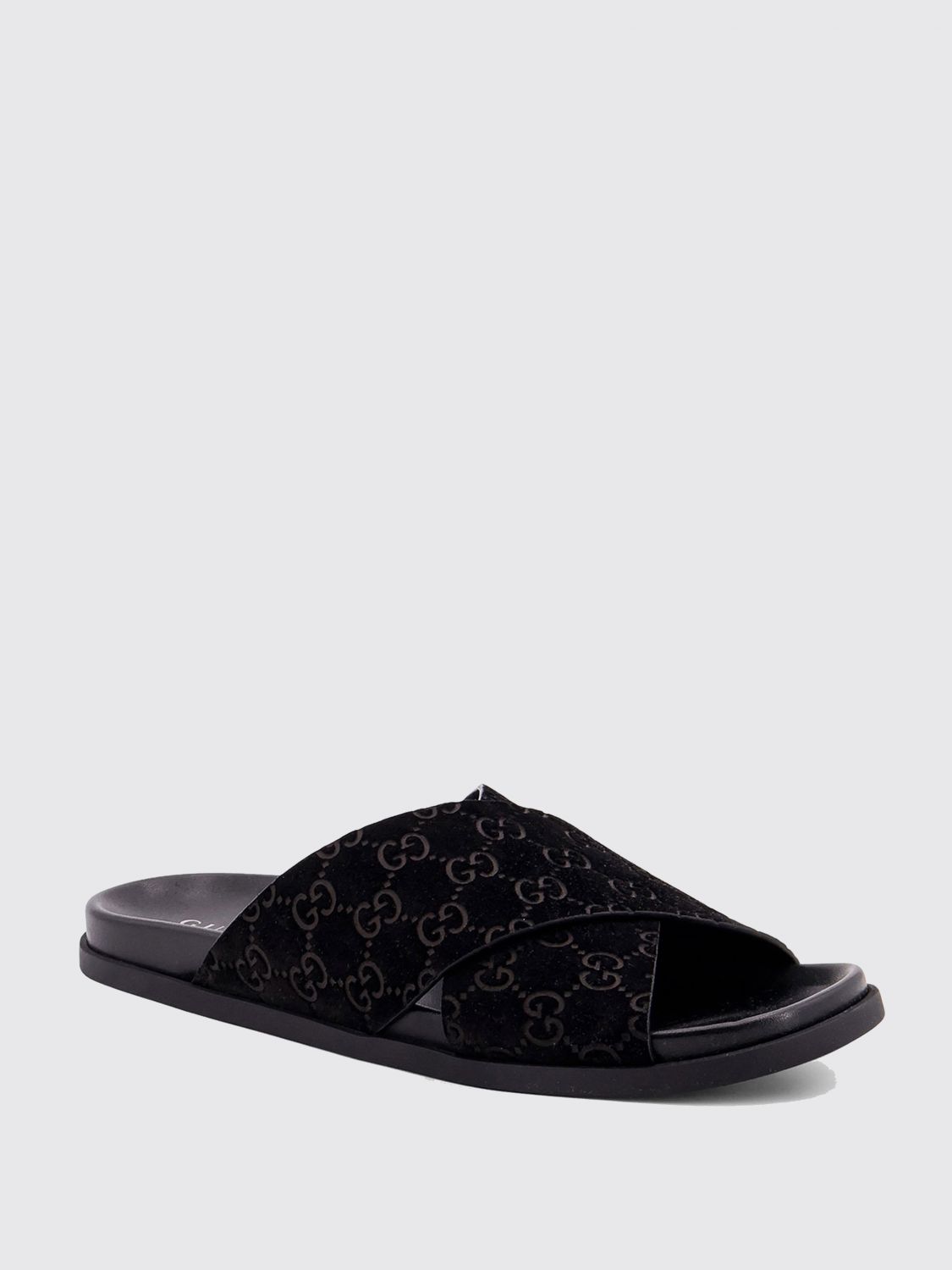 Gucci Sandals Men Black