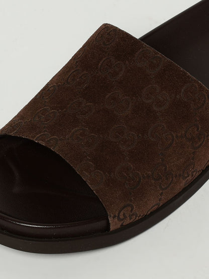 Gucci Sandals Men Brown