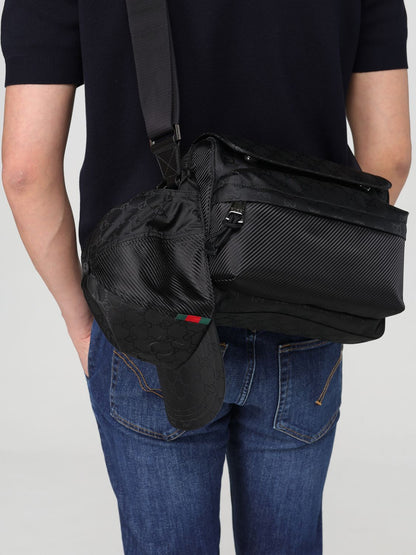 Gucci Shoulder Bag Men Black