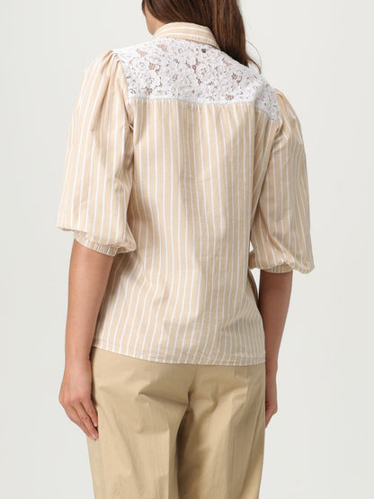 Boss Shirt Woman Beige