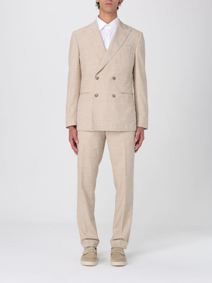 Boss Suit Men Beige