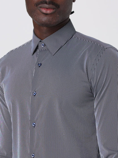 Boss Shirt Men Blue