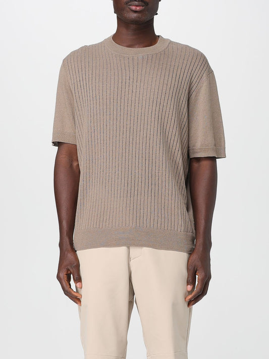 Boss Sweater Men Mud