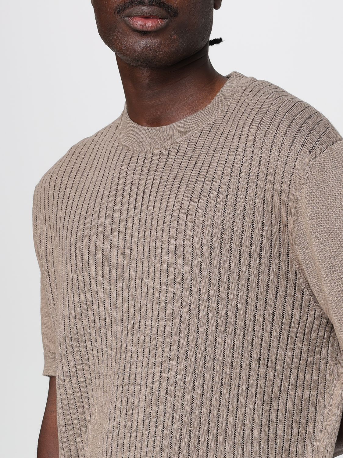 Boss Sweater Men Mud