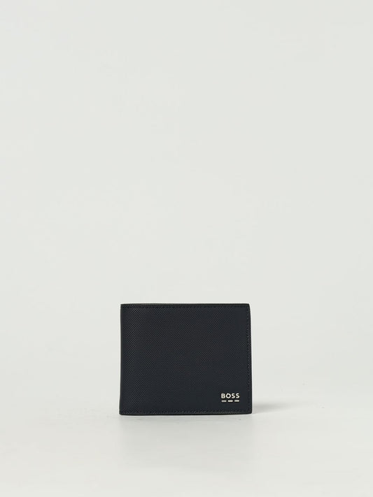 Boss Wallet Men Blue