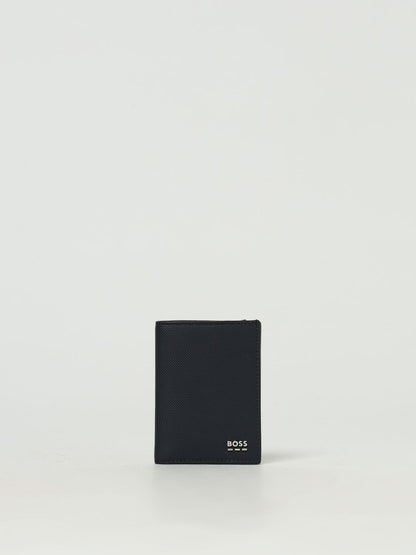 Boss Wallet Men Blue