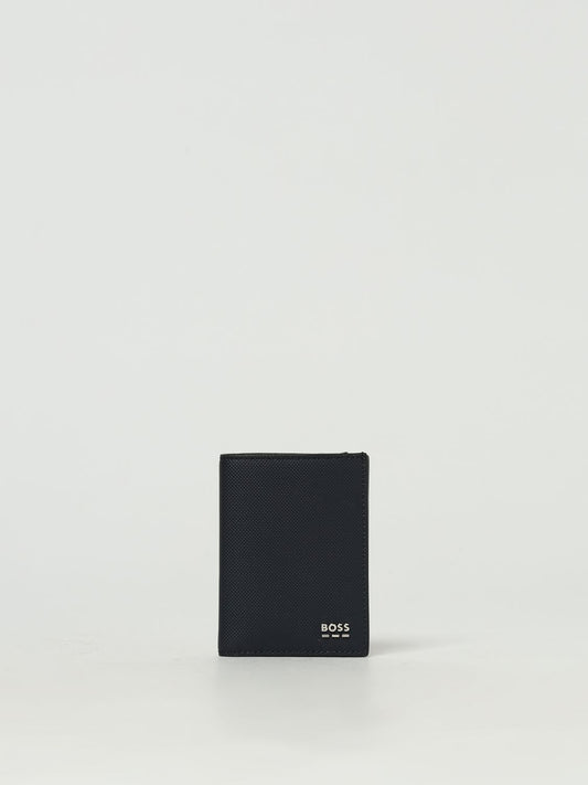 Boss Wallet Men Blue