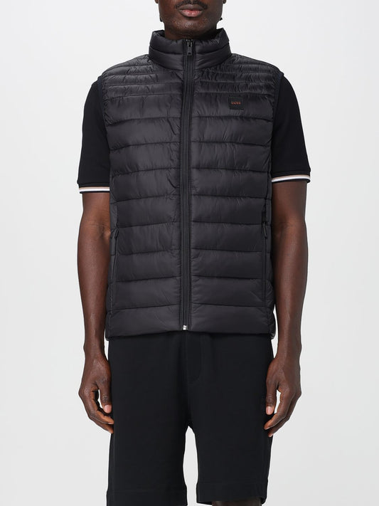 Boss Suit Vest Men Black