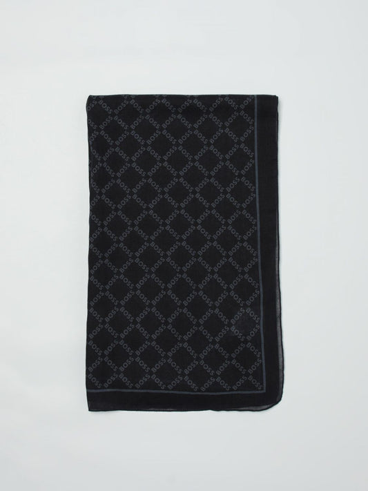 Boss Scarf Men Blue