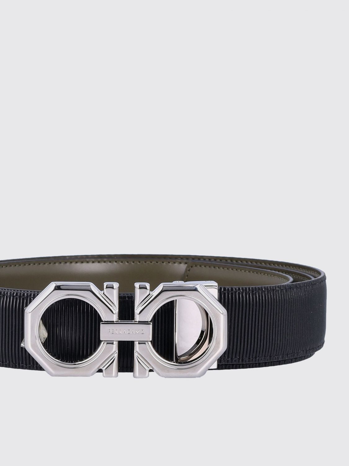 Ferragamo Belt Men Black