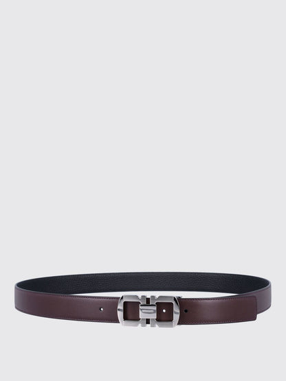 Ferragamo Belt Men Burgundy