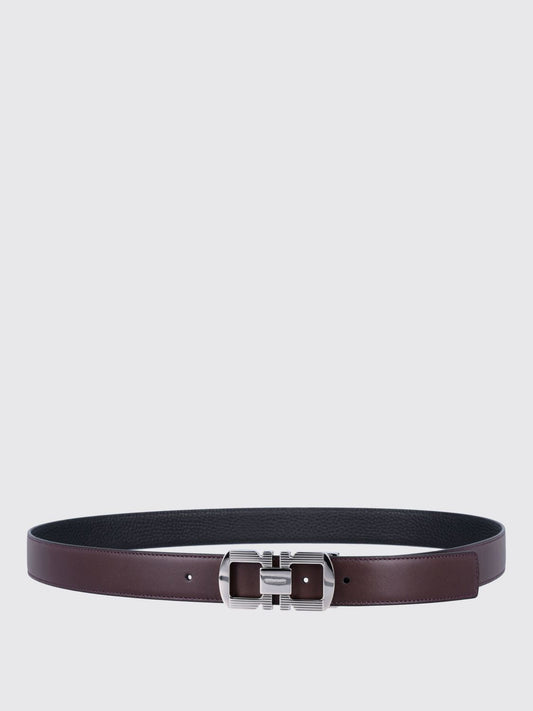 Ferragamo Belt Men Burgundy