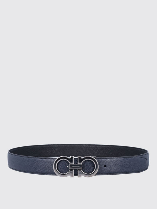 Ferragamo Belt Men Navy