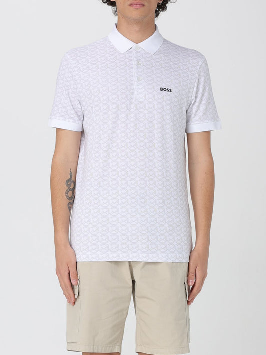 Boss Polo Shirt Men White