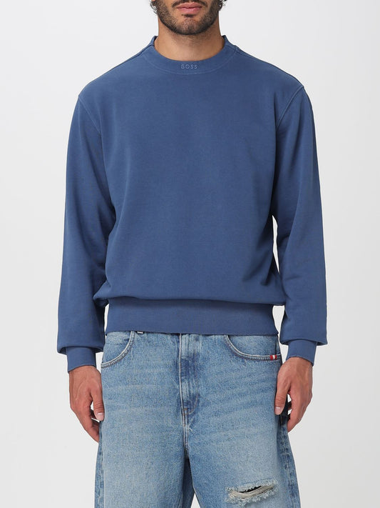 Boss Sweatshirt Men Blue