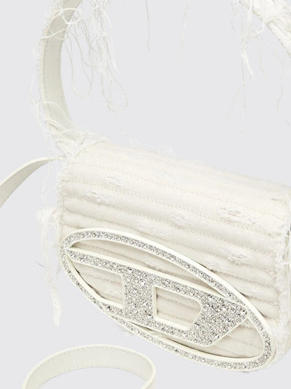 Diesel Shoulder Bag Woman White