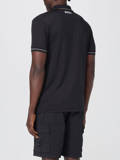 Boss Polo Shirt Men Black