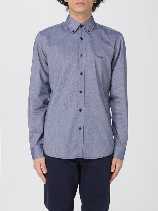 Boss Shirt Men Blue