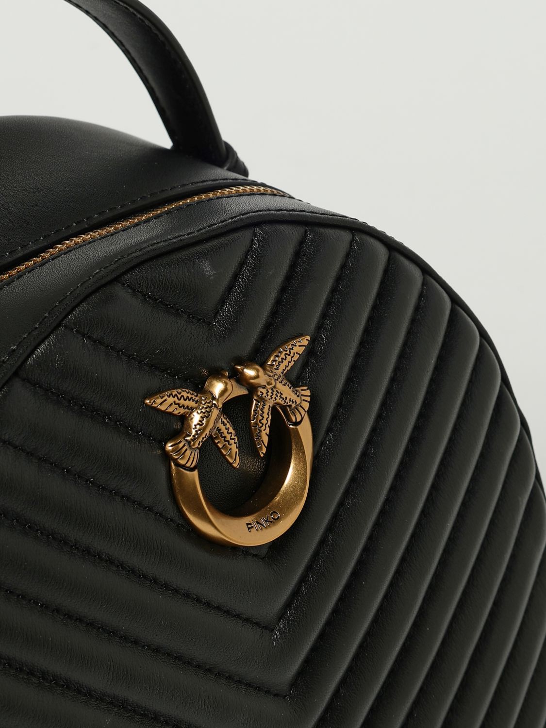 Pinko Backpack Woman Black