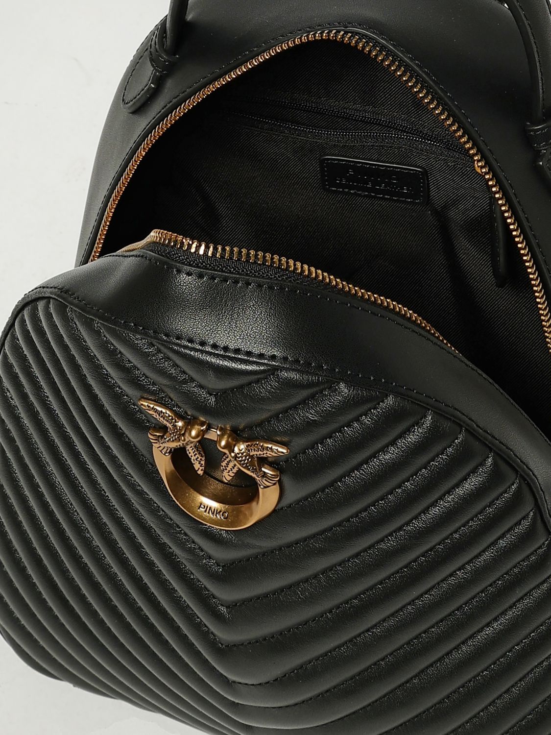 Pinko Backpack Woman Black