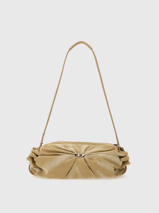 Diesel Shoulder Bag Woman Beige