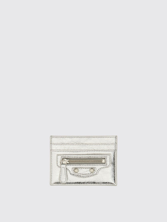 Balenciaga Wallet Woman Silver