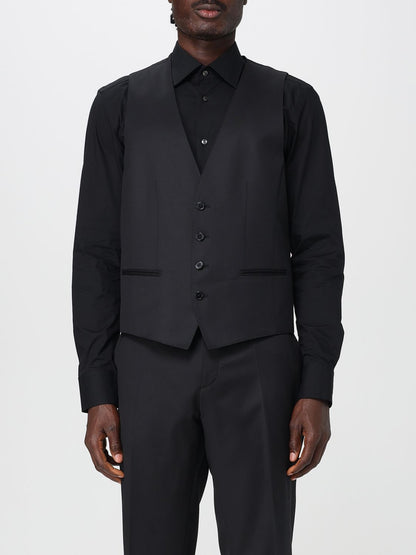 Boss Suit Vest Men Black