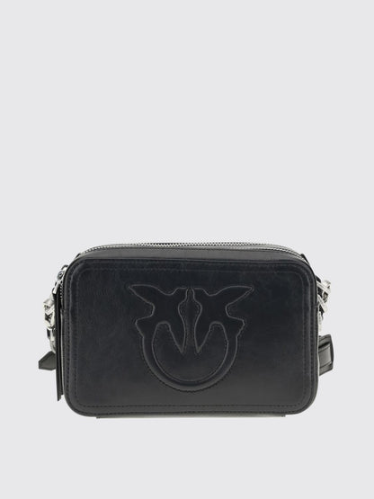 Pinko Crossbody Bags Woman Black