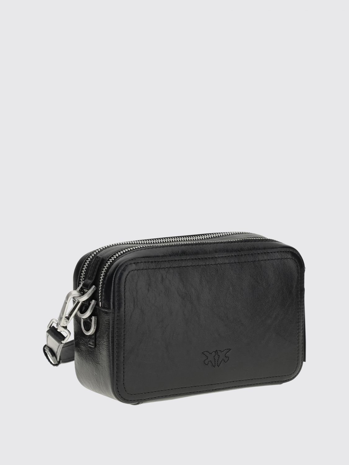 Pinko Crossbody Bags Woman Black