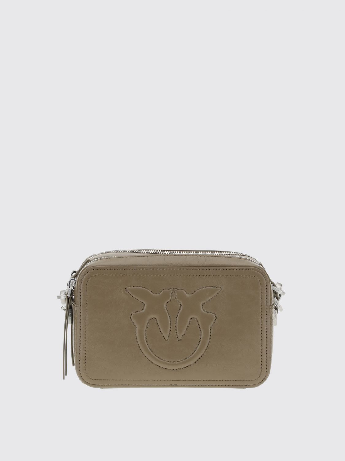 Pinko Crossbody Bags Woman Black
