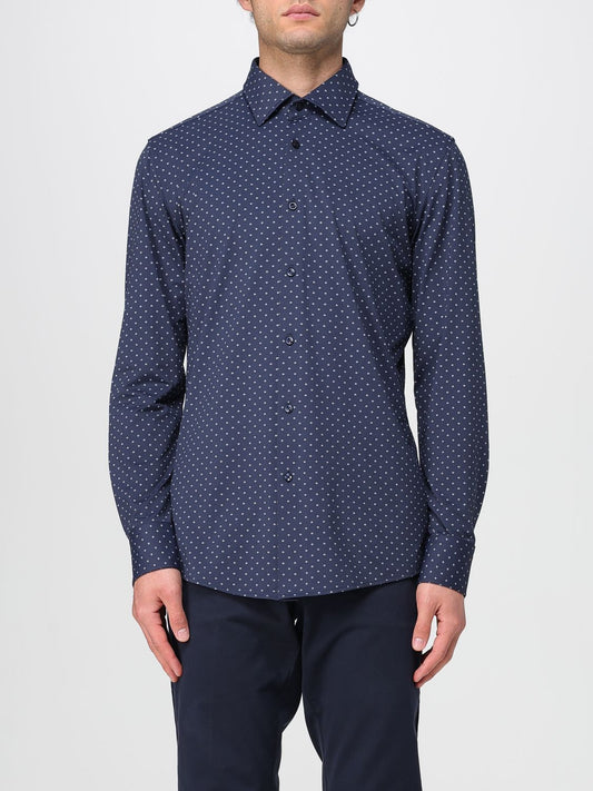 Boss Shirt Men Blue
