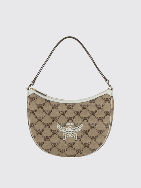 Mcm Shoulder Bag Woman Beige