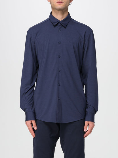 Boss Shirt Men Blue