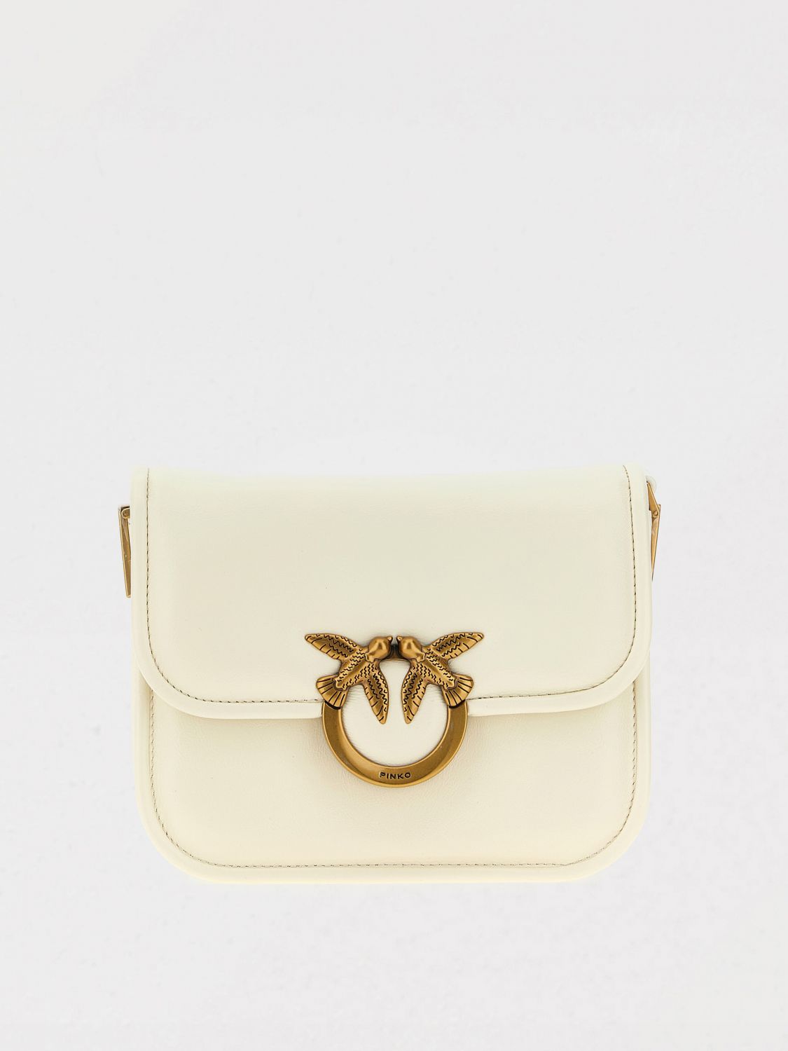 Pinko Crossbody Bags Woman Black