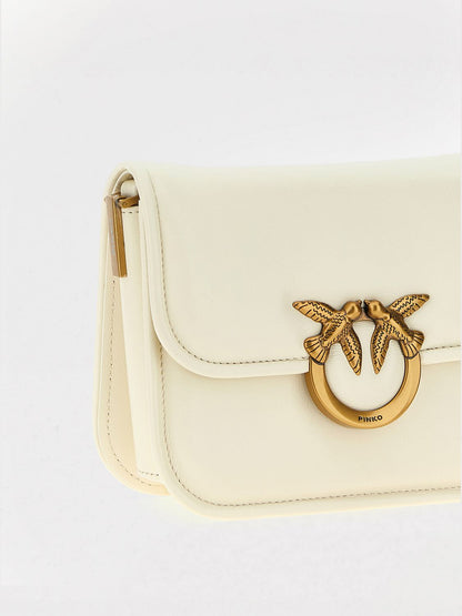 Pinko Crossbody Bags Woman Black