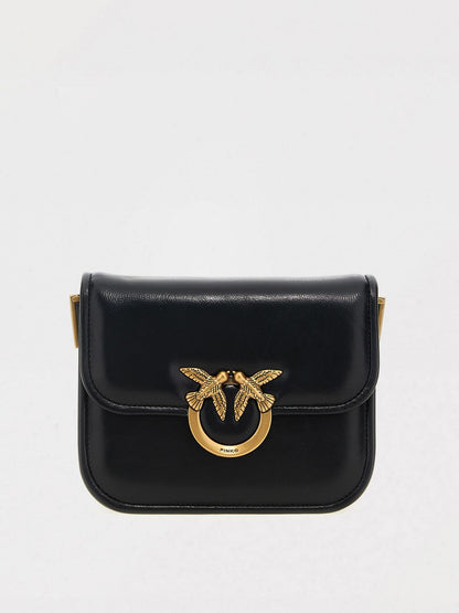 Pinko Crossbody Bags Woman Black