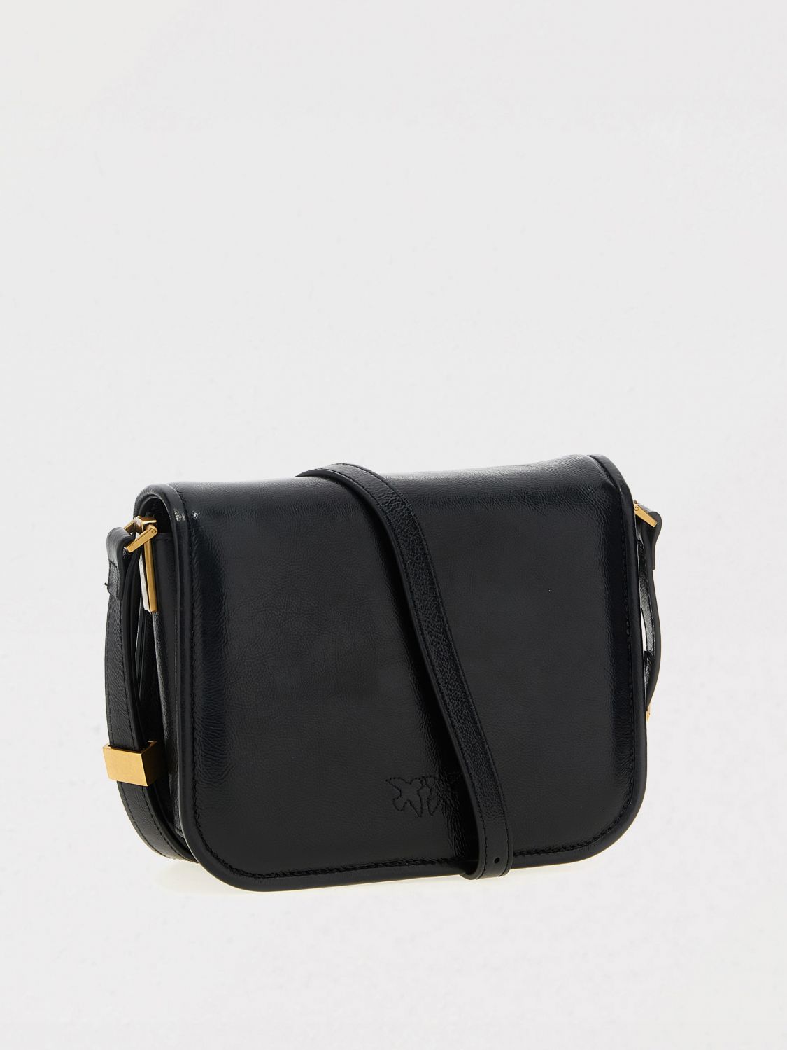 Pinko Crossbody Bags Woman Black