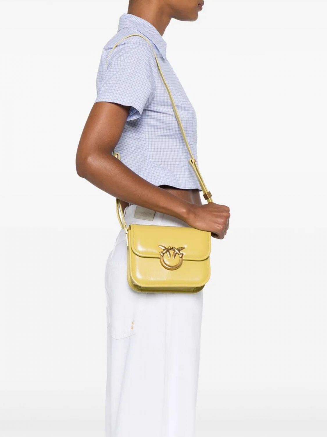 Pinko Crossbody Bags Woman Black