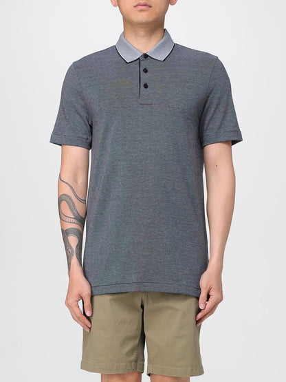 Boss Polo Shirt Men Blue
