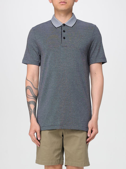 Boss Polo Shirt Men Blue