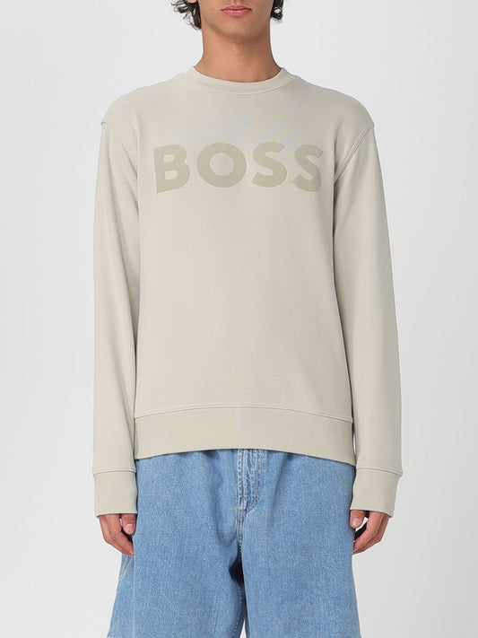 Boss Sweatshirt Men Beige