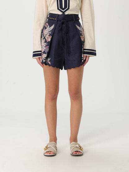 Zimmermann Pants Woman Navy