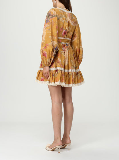 Zimmermann Dress Woman Mustard