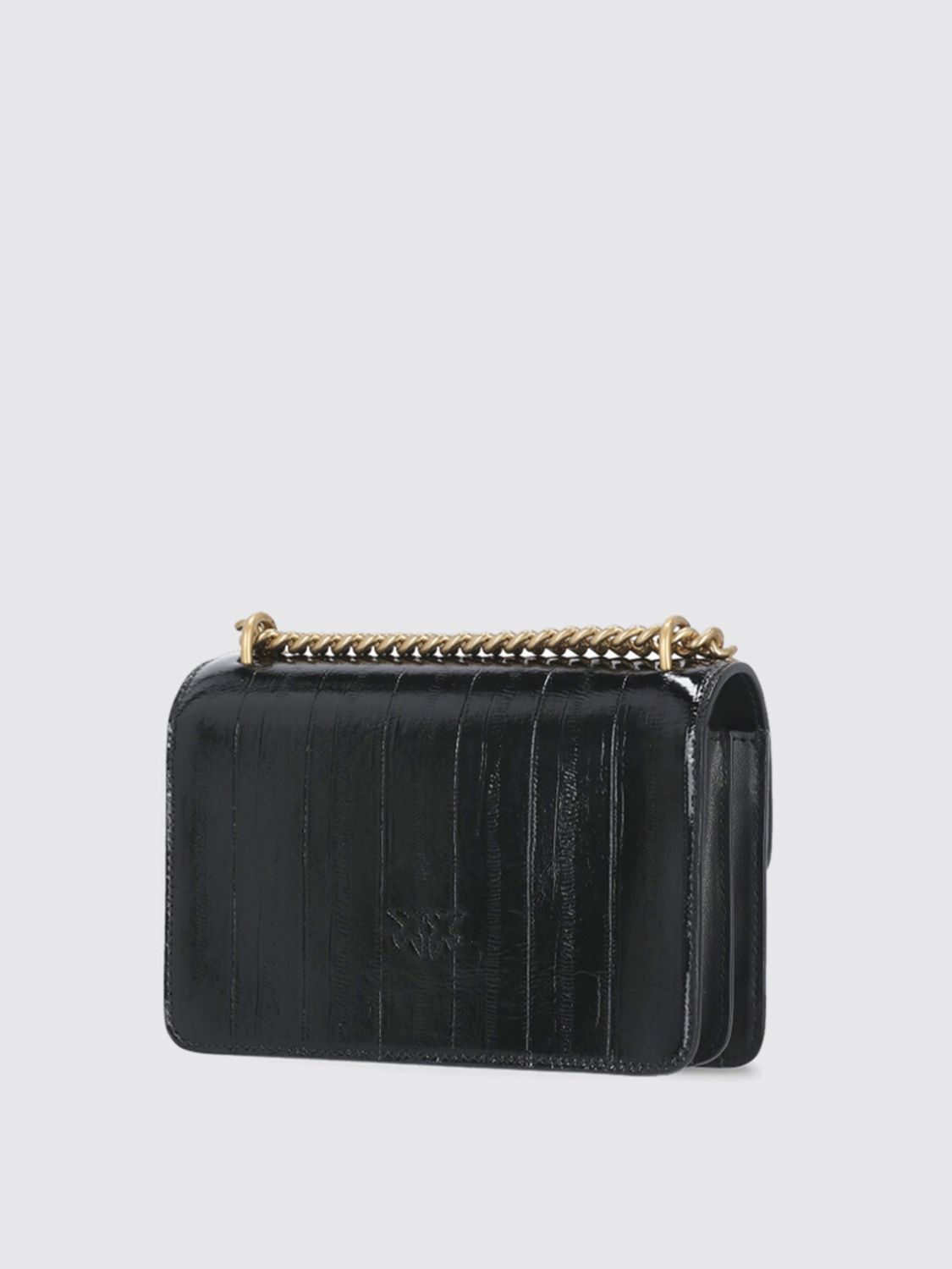 Pinko Crossbody Bags Woman Black