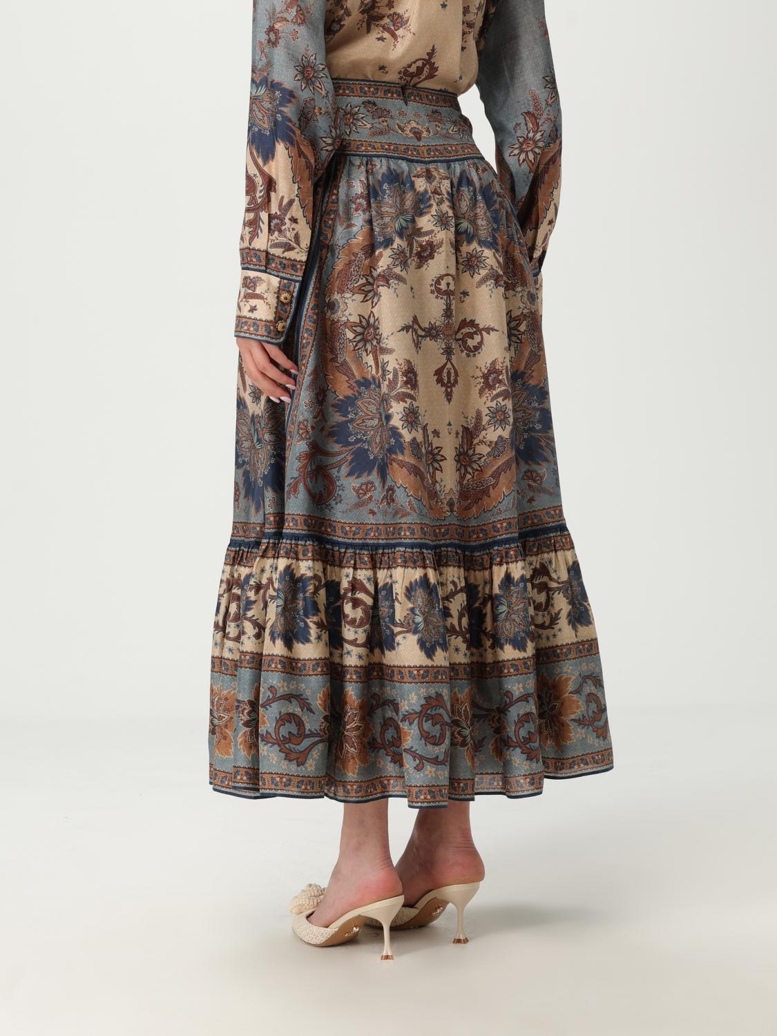 Zimmermann Skirt Woman Blue