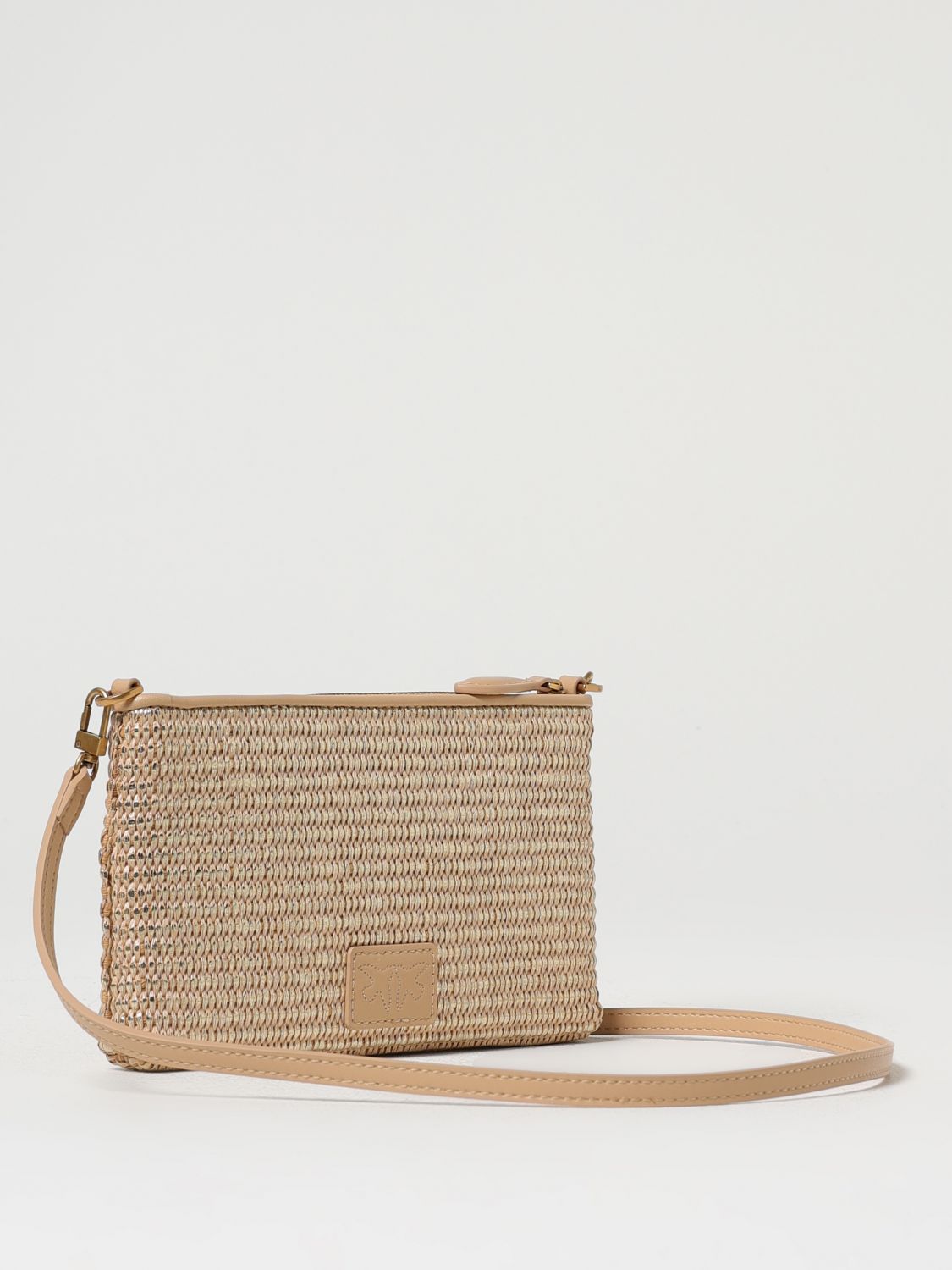 Pinko Crossbody Bags Woman Gold